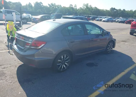 2015 Honda Civic Exl from USA, damaged, VIN 19XFB2F90FE103862